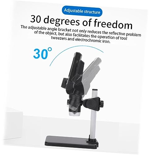 Microscope numérique LCD Tofficu avec éclairage LED pour observations précises de laboratoire - 4