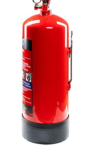 MBS-FIRE 6L Schaumfeuerlöscher - Feuerlöscher für einen sicheren Haushalt - Schaumlöscher mit Manometer inkl. Wandhalterung - inkl. Plakette, nach DIN EN 3, 27A 183B = 9LE - Image 6