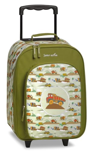 Noey & Lou Kinderkoffer Trolley Rucksack Brustbeutel Koffer Kinder Jungen...