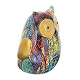 Statue de hibou en résine : légère, et délicate, c'est une merveilleuse décoration en résine pour votre maison, petit ornement de hibou