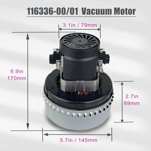 Premium Replacement Vacuum Motor for Enhanced Performance - Image 2
