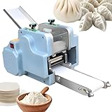 Automatic Dumpling Wrapper Maker,Electric Dumpling Skin Machine,Dumpling Wonton Dough Processing Tool for Commercial Household Restaurant PastaMold