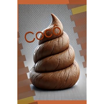 Capa do livro Cocô: "Perfeito para Anotações, Diário Pessoal, Presentes Engraçados, Material Escolar e de Escritório" (Portuguese Edition)