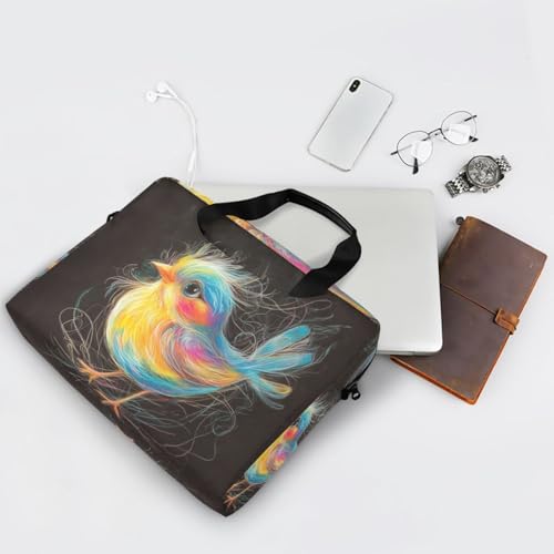 Funda para laptop 15.6 pulgadas con asa y correa miniatura 7
