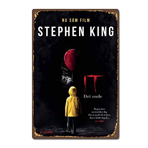 New Tin Sign Stephen King It 2017 Horror Film Movie Vintage Retro Aluminum Metal Sign 8x12 inch Cover