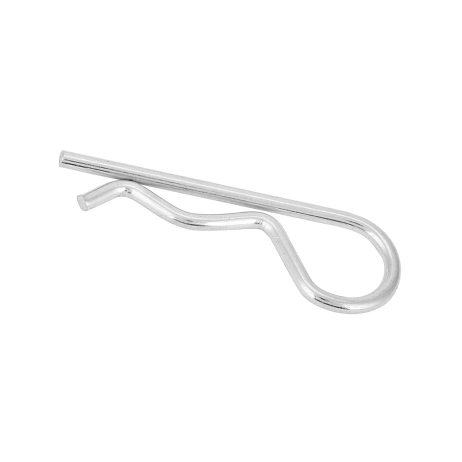 Generic Clamp/Holder per Coppiglia Tipo B Perni di Fissaggio a Molla Zincati da 10 Pezzi per Supporto Idraulico e Macchinari Ferro Zincato da 3 Mm-4 Mm per Uso Industriale (4 * 75mm (10 pezzi))
