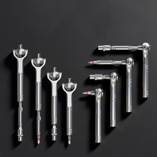 Juego de destornilladores de trinquete para reparar muebles de hogar 4