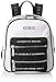 Produktbild Guess Caley Rucksack aus Kunstleder Farbe weiß/schwarz Schultergurte Logos VG767432