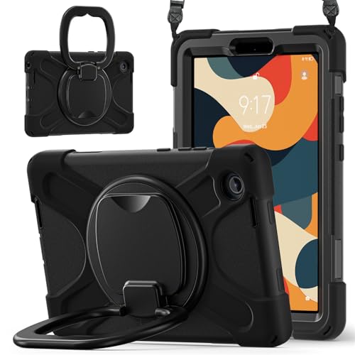 Coque Lenovo Tab One 8.7 2025 JZ blindée antichoc avec poignée ergonomique et sangle