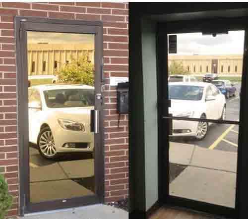 Mirrored Gold Privacy Window Film, 24" x 100 ft.