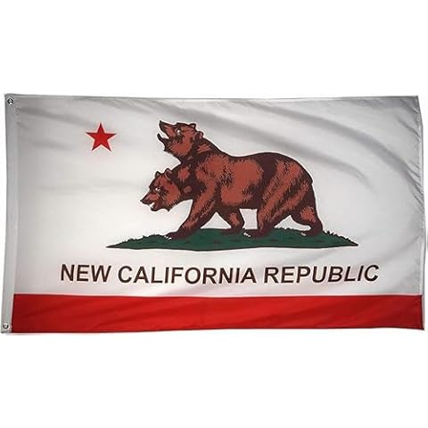 Time Roaming 3x5 Ft New California Republic Polyester Flag with Brass Grommets Cover