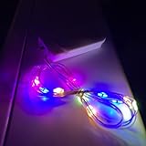 ピーシーエーテック イルミネーションライト 防水 ボタン電池式 柔軟 自由自在 装飾 電飾 パーティー 結婚式 ガーデンライト 屋外 屋内 LED 1m ミックス