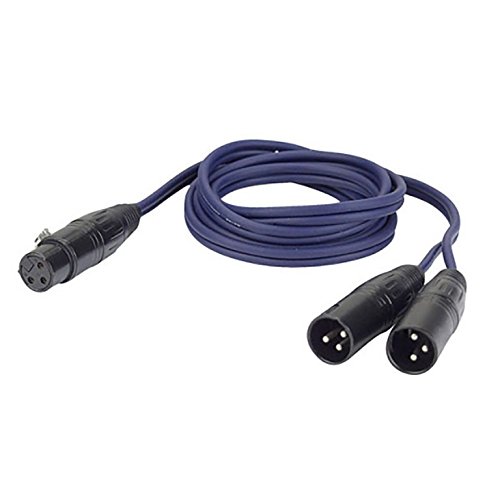 DAP Audio 1 XLR Female to 2 XLR Male 150 cm