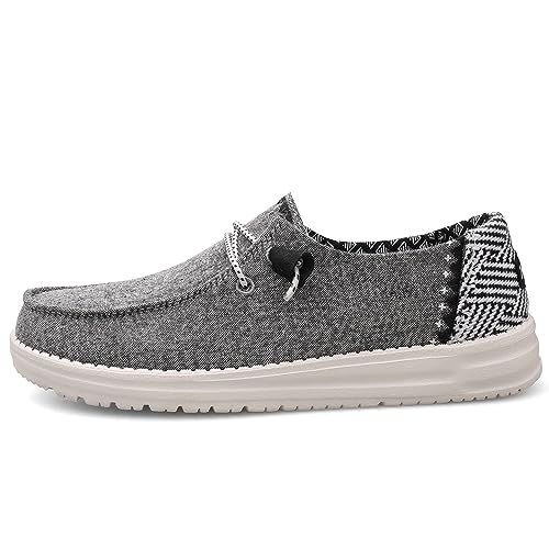 Men's Slip On Loafers Shoes Comfortable Casual Soft Sole Walking Shoes Light-Weight & Machine-Washable3