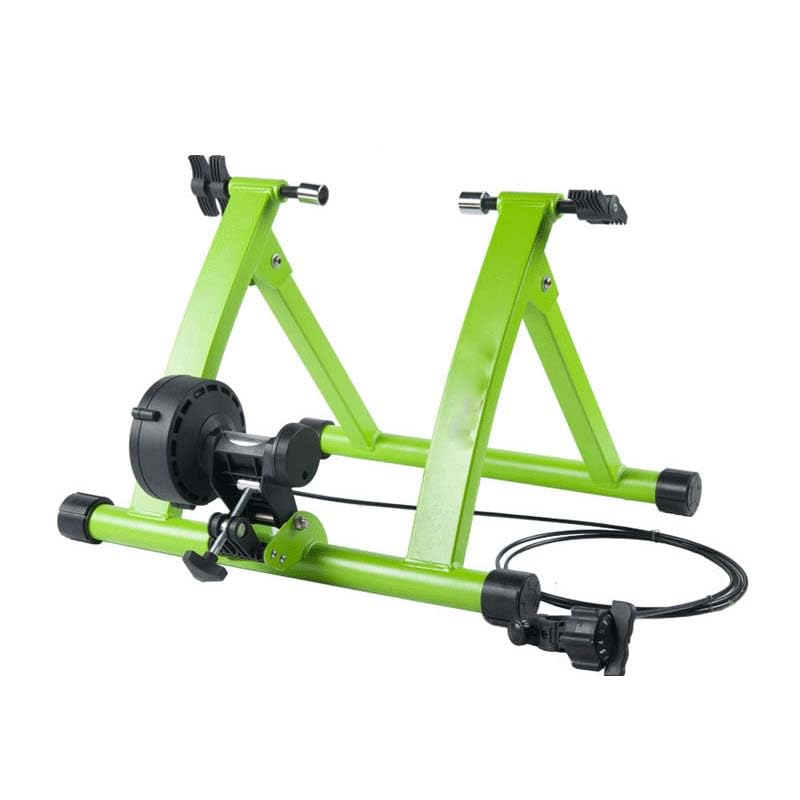 Bike Trainer, Bike Stand，Magnetic Resistance Cycling Training Station, 6-Level Adjustable Indoor Bicycle Exercise Trainer for Road &amp; Mountain Bikes, Foldable Design with Quick Release for Home Use