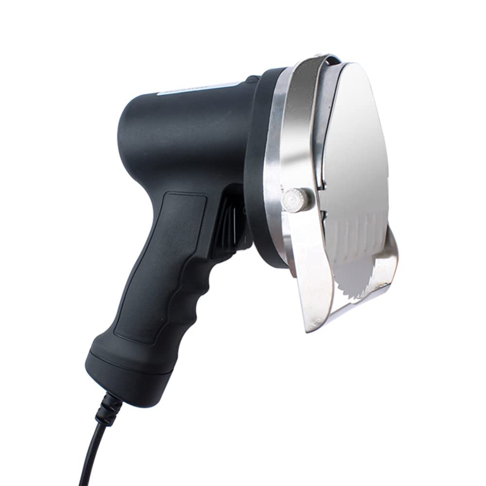 Electric Kebab Slicer Doner Knife Shawarma Cutter Handheld BBQ Roast Meat Cutting Machine Gyro Knife 220V/110V, Two Blades