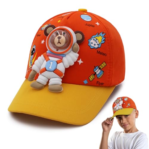 Image of VRITRAZ Kids Unisex Baseball Cap for Boys & Girls | Adjustable Strap | Comfortable Casual Cap (Age 4-12 Years)