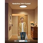 Govee Smart Ceiling Light, RGBIC LED Ceiling Light Fixture, 2400LM Flush Mount Light Fixture, DIY Colors, Works with Alexa, 2200K-6500K Ceiling Lights for Bedroom, Living Room, 12 Inch, 1 Pack - Image 4