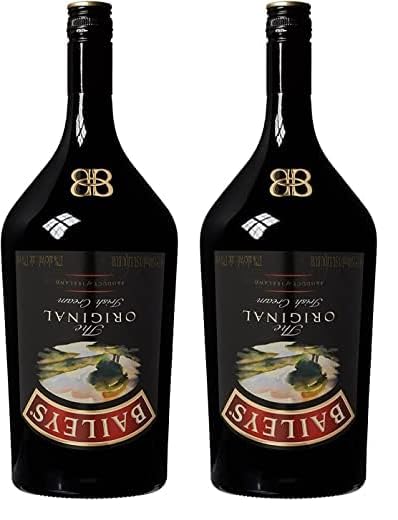 Baileys Original, Irish Cream Likör, weltbekannter Sahnelikör, beliebte Klassiker unter den Bestsellern, 17% vol, 1500ml Einzelflasche (Packung mit 2)