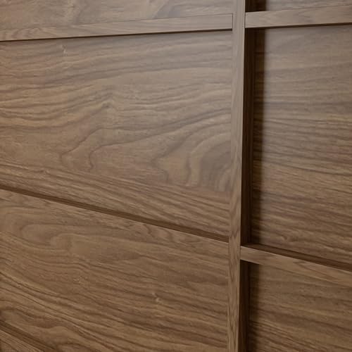 Bobve 63\" W 9 Walnut Drawer Dressers, Large Dresser Organizer for Bedroom, Wooden Long Dressers & Storage Chests of Drawers, Modern Wide Dresser
