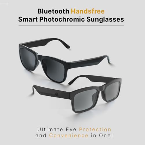 OAKTER Smart Glasses with Wireless Bluetooth | Hands-Free Calling | Open Ear Music | Sport Headset | Intelligent Eyewear | Connect with... - Image 6