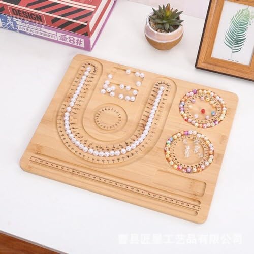 Panneau de perles pour conception de bracelets avec tapis doux antidérapant - 6