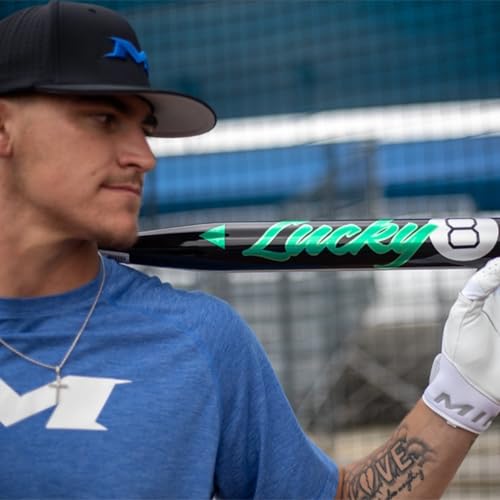 MIKEN | Lucky 8 Slowpitch Softball BAT | USSSA | 13" Barrel | Max Load | MSU5LKY1L | 1 Pc. Composite | 26 oz - image 3