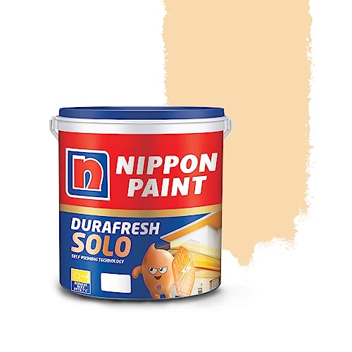 Image of Nippon Paint Durafresh Solo Exterior Emulsion Paint (Alcove Ivory, 10 L)