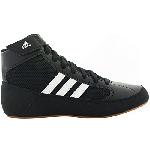 adidas Men's HVC Wrestling Shoes, Black, 5.52