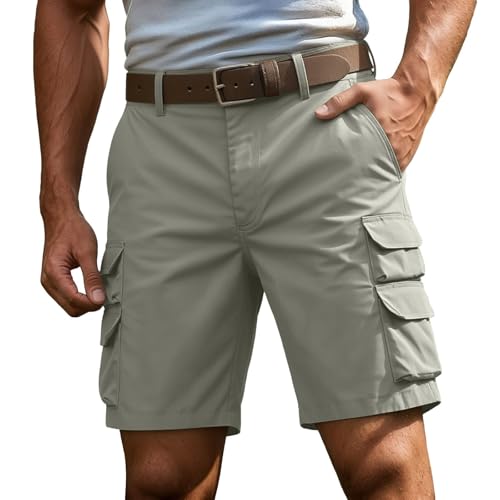 Short cargo homme running et rando léger short de sport ample à poches