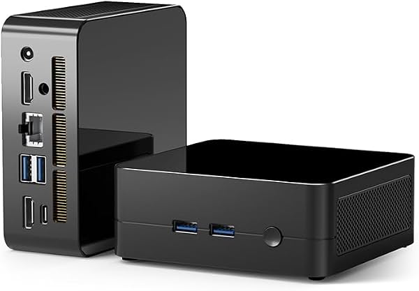 Mini PC, AMD Ryzen 5 5625U (6C/12T, hasta 4.3GHz, supera a 5500U/5300U), triple pantalla 4K@60Hz, WiFi 6/BT5.2/doble HDMI, computadora de escritorio compacta DIY, para hogar/oficina/juegos ligeros (sin RAM/sin SSD/sin sistema operativo)