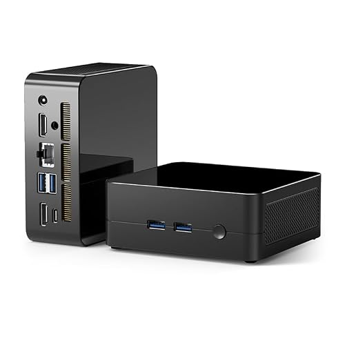 Binxarn Mini PC�AAMD Ryzen 5 5625U (6C/12T�A�ő�4.3GHz)�A4K@60Hz�g���v���f�B�X�v���C�AWiFi 6/BT5.2/�f���A��HDMI�ADIY�R���p�N�g�f�X�N�g�b�v�R���s���[�^�[�A�z�[��/�I�t�B�X/���C�g�Q�[