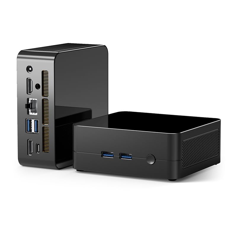 Image of Mini PC, AMD Ryzen 5 5625U (6C /12T, Up to 4.3GHz),4K@60Hz Triple Display,WiFi 6 /BT5.2 /Dual HDMI,DIY Compact Desktop Computer, for Home /Office /Light Gaming(No RAM /No SSD /No OS)