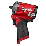 Milwaukee 2554-20 M12 FUEL 3/8 in. Stubby Impact Wrench - Bare Tool