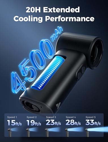 Image of Aecooly Cool Air Pro High-Speed Misting Fan PM02-Black