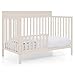 Delta Children Isabelle 6-in-1 Convertible Crib, Converts to Toddler Bed, Daybed, Sofa & Full Bed with/Without Footbaord, Fits Standard Crib Mattress, 3 Mattress Heights for Baby Nursery, Soft Beige