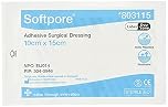 MediSale Softpore Adhesive Surgical Dressing – 10cm x 15cm (Pack of 10 Single Dressings) | Breathable, Low-Adherent Wound Dressing for Gentle Protection