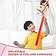 3 Stück Hobbyhorse Steckenpferd, Steckenpferd Kinder, Hobby Horsing, Stockpferd, Stockpferd Aufblasbaren, Das Interesse der Kinder zu fördern, Weihnachten, Party Geschenke, Aufblasbares Spielzeug
