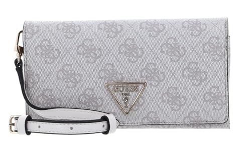 Porte-monnaie GUESS Laurel bandoulière rose dove logo sac compact élégant pour femme