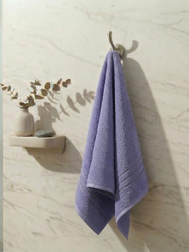 Image of Monte Carlo Essential 100% Cotton Small Bath Towel | 340 GSM Ultra Lightweight & Quick Dry | Soft Absorbent Compact Towel 60x120 cm | Bathroom Towel for Gym, Travel & Daily Use (Soho) | Pink