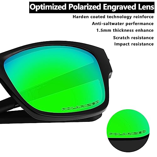 Image of Alphax Polarized Replacement Lenses Fit for Oakley Jaw-breaker OO9290 - Options