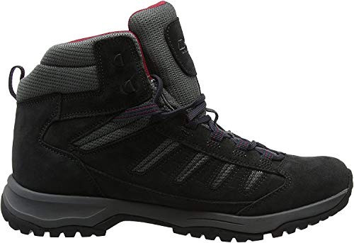 Berghaus Men's Expeditor Trek 2.0 Walking Boots Waterproof, Black Black Red B59, 12