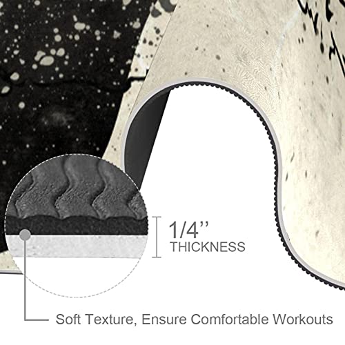 Dragon-Sword-Yin-Yang-Premium-Thick-Yoga-Mat-Eco-Friendly-Rubber-HealthFitness-Non-Slip-Mat-for-All-Types-of-Exercise-Yoga-and-Pilates-72-x-24-x-6mm