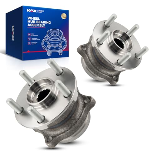 KAX 512401 Rear Wheel Hub Bearing Compatible with Subaru Legacy 2010-2014,5 Lugs Wheel Bearings,2PCS by KAX - Used condition - US$63.57