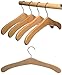 Produktbild Hagspiel" Kleiderbügel aus Holz 5 St. Garderobenbügel aus Buchenholz, Made in Austria (Natur lackiert)