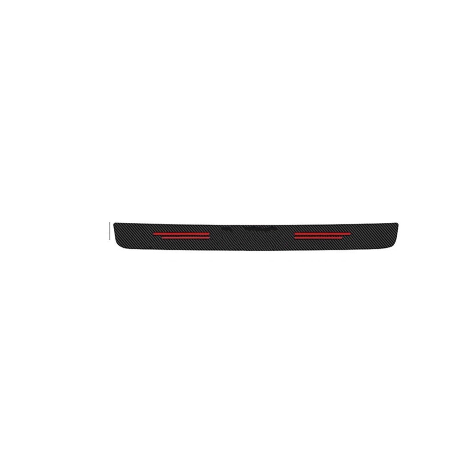 Car Rear Trunk Door Threshold Decals for Opel for Astra for Antara for Meriva for Vivaro Sill Anti Scratch Tape Stickers Protective Film(Red Trunk 1pc)