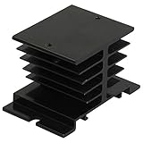 Uxcell a12110900ux0388 Aluminum Heat Sink for Solid State Relay SSR Heat Dissipation