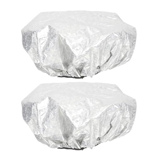 Funda para cesta de bicicleta delantera en color plata para uso urbano diario