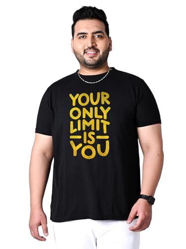 T-shirt col rond Bigbanana homme noir L contre les basiques qui se déforment