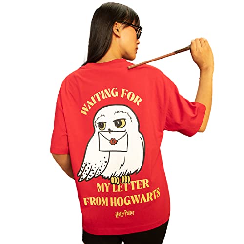 Image of Bewakoof Women's Cotton Printed Oversized Fit Half Sleeve Round Neck T-Shirt | Casual wear | Streetwear | Oversized Tshirt for Woman Cotton| Baggy